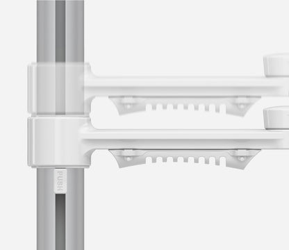 C.ME Ergonomic Dual Monitor Arm (Second-Hand)