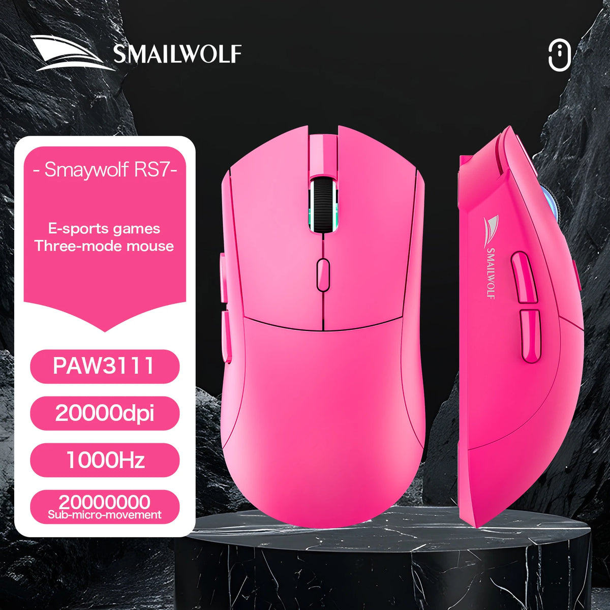RS7 Bluetooth Wireless Gaming Mouse